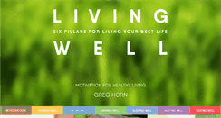 Desktop Screenshot of living-well.com